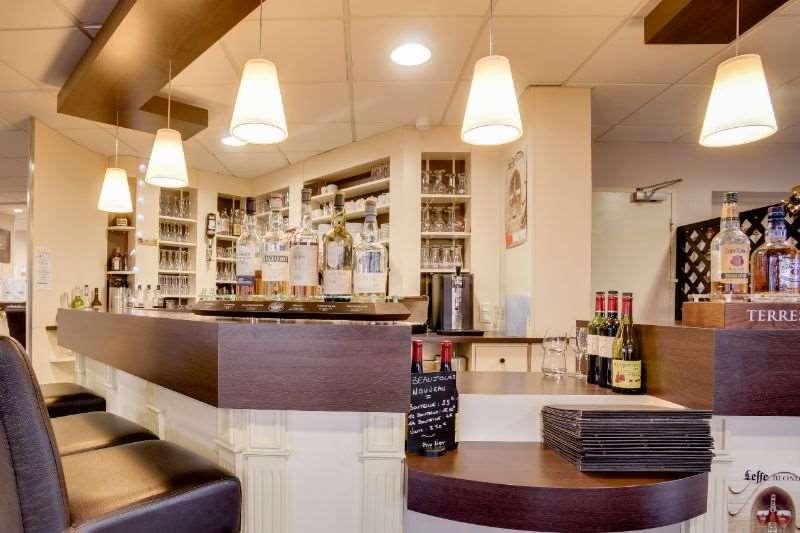 Brit Hotel De La Côte Des Havres Lessay Restaurant foto