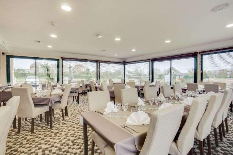 Brit Hotel De La Côte Des Havres Lessay Restaurant foto