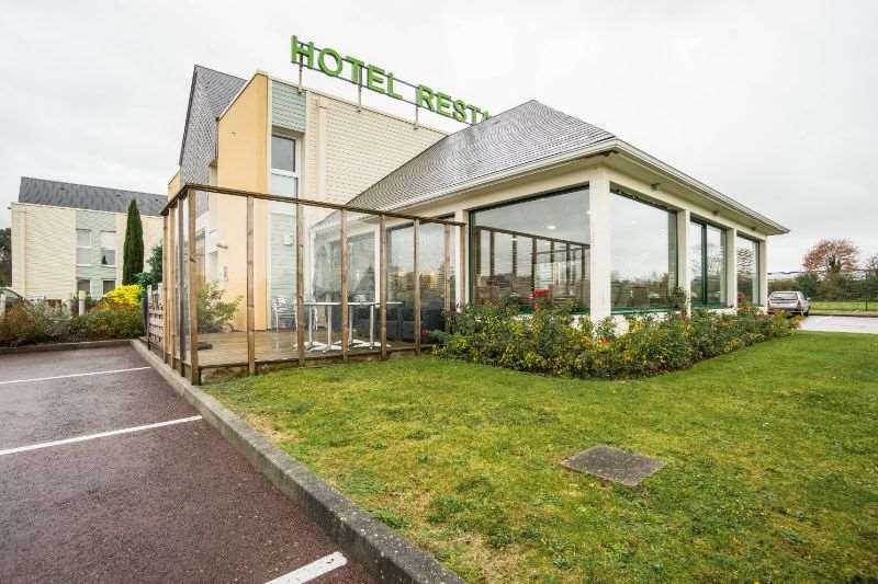 Brit Hotel De La Côte Des Havres Lessay Buitenkant foto