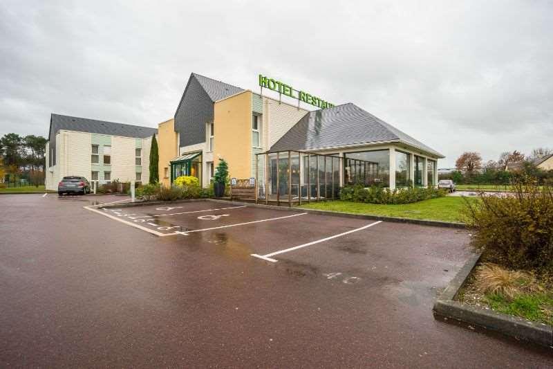 Brit Hotel De La Côte Des Havres Lessay Buitenkant foto
